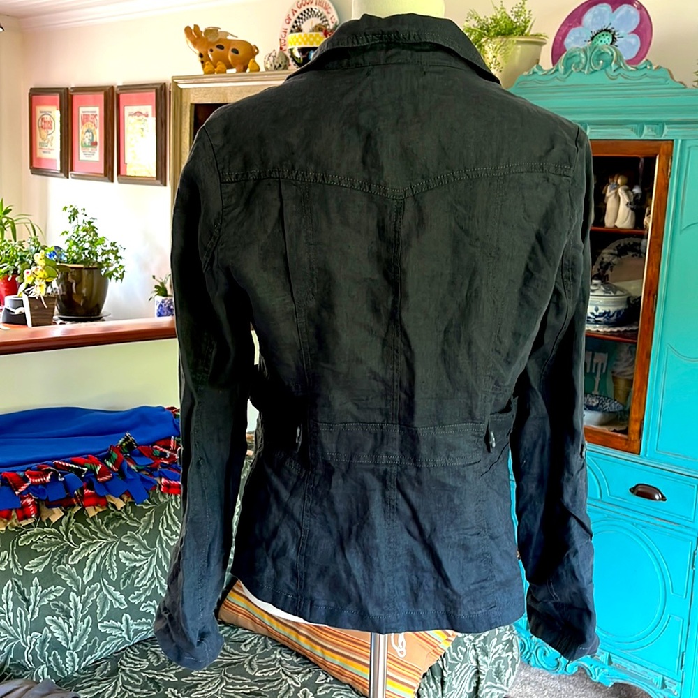 Linen jacket - Picture 3 of 4